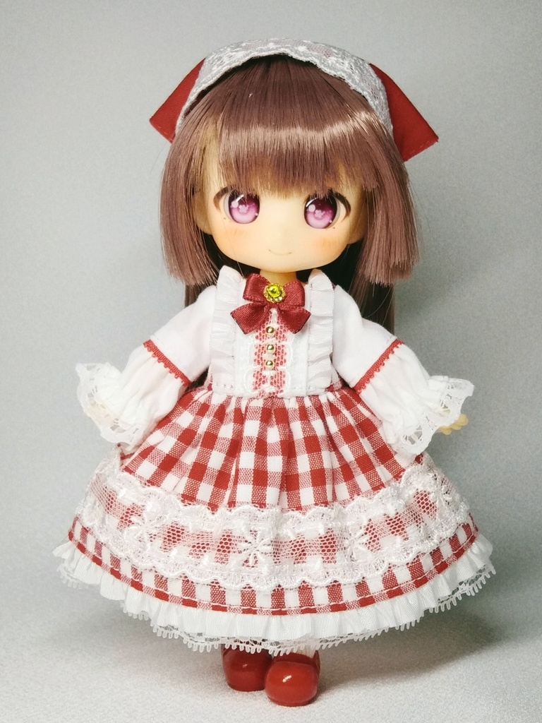 【受注商品】ストロベリーキッチンエプロンドレス