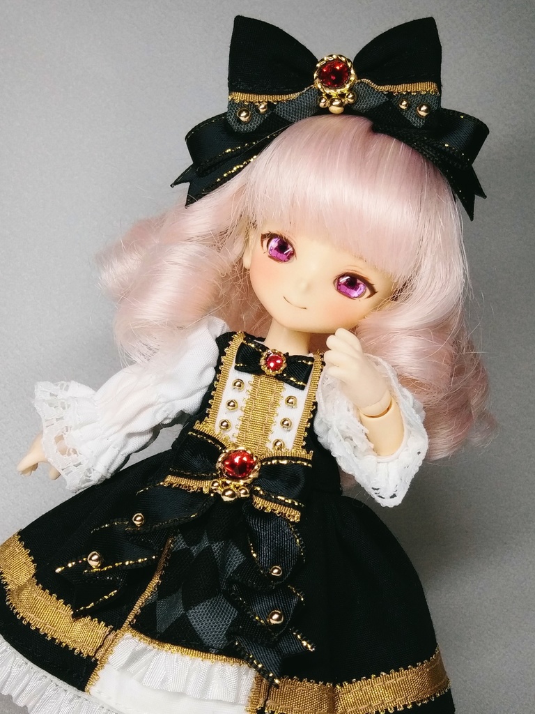 【受注商品】ナイトメアサーカスワンピース(オビツ11サイズ)