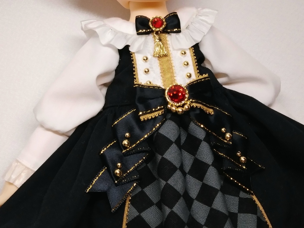 【受注商品】ナイトメアサーカスワンピース(tiny foxサイズ)