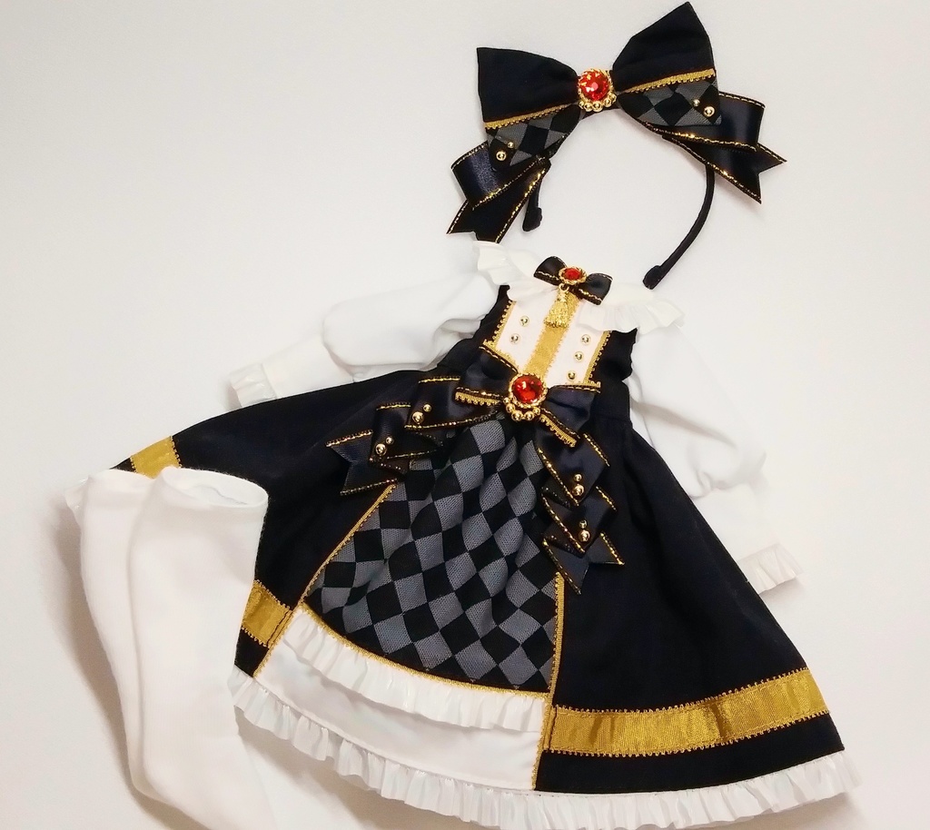 【受注商品】ナイトメアサーカスワンピース(tiny foxサイズ)