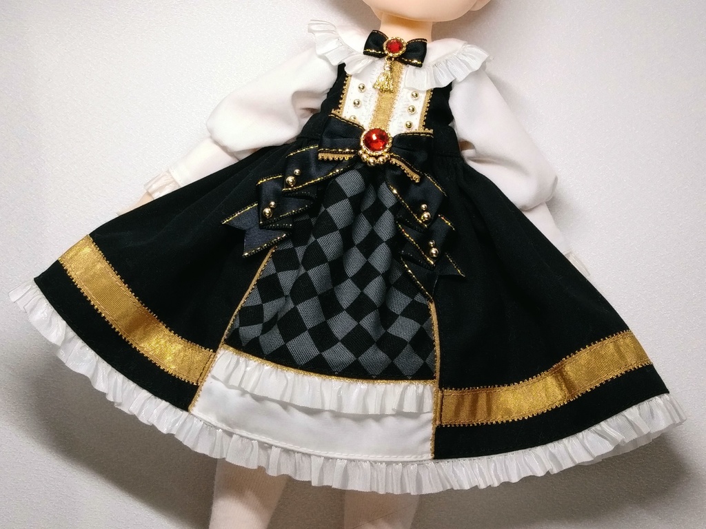 【受注商品】ナイトメアサーカスワンピース(tiny foxサイズ)