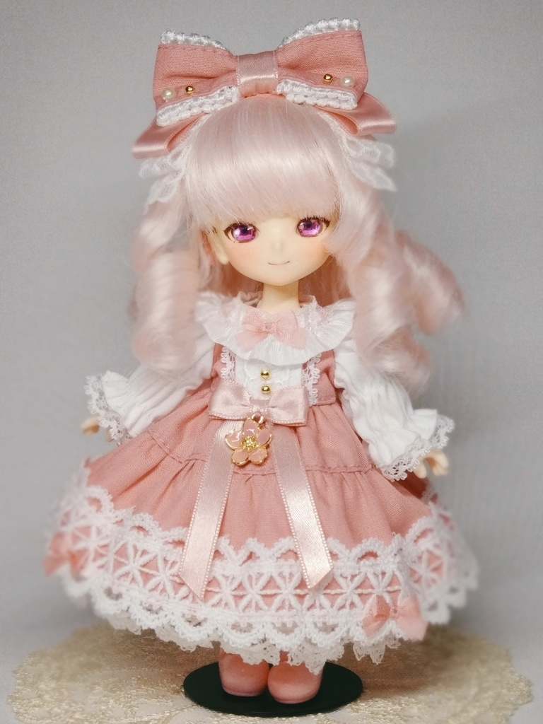 【受注商品】フラワーガーデンワンピース(サクラ)【1/12サイズ】