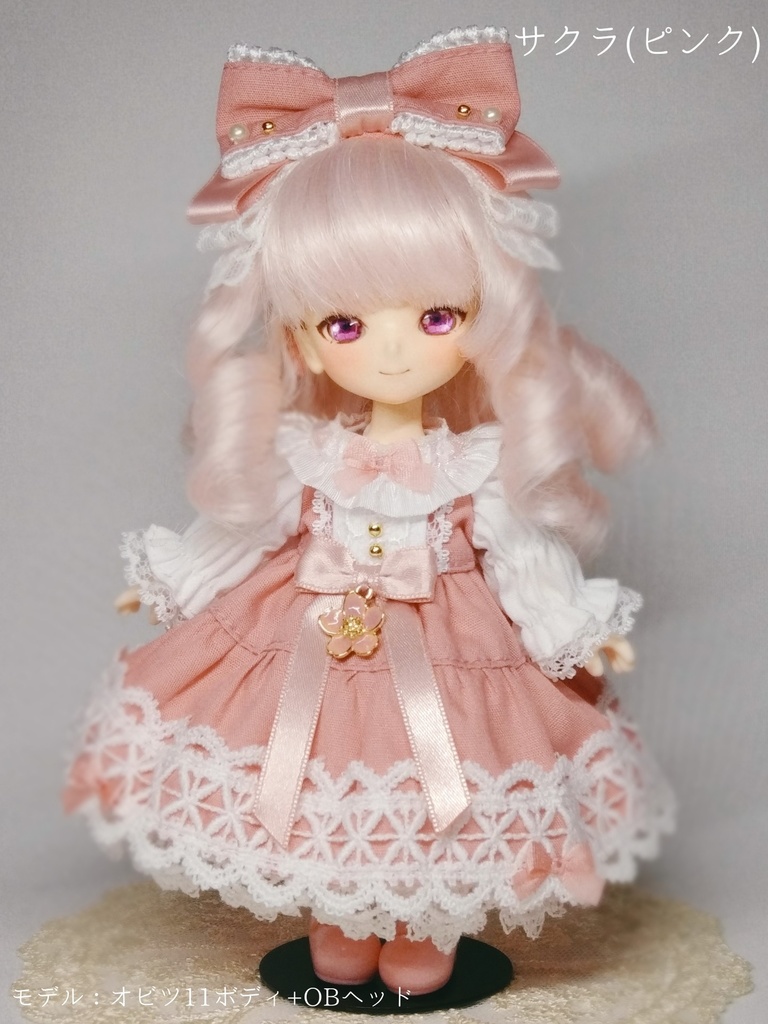 【受注商品】フラワーガーデンワンピース(サクラ)【1/12サイズ】