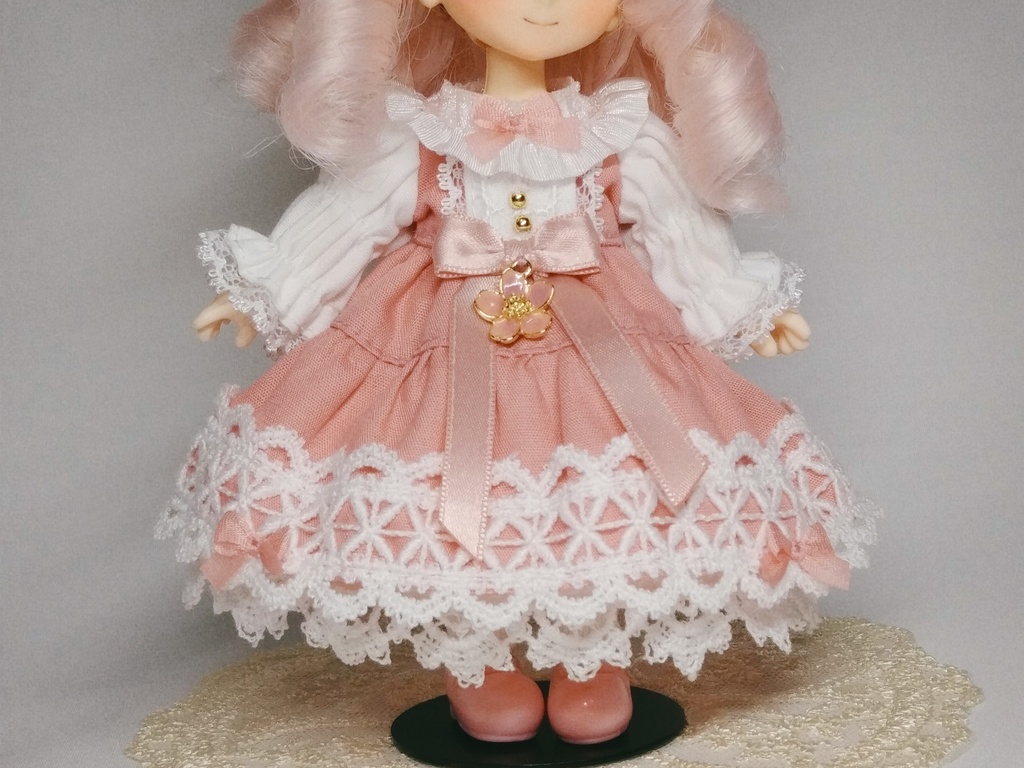 【受注商品】フラワーガーデンワンピース(サクラ)【1/12サイズ】