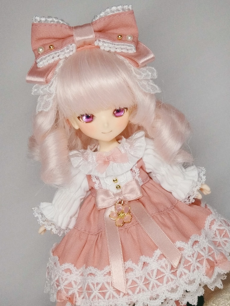 【受注商品】フラワーガーデンワンピース(サクラ)【1/12サイズ】