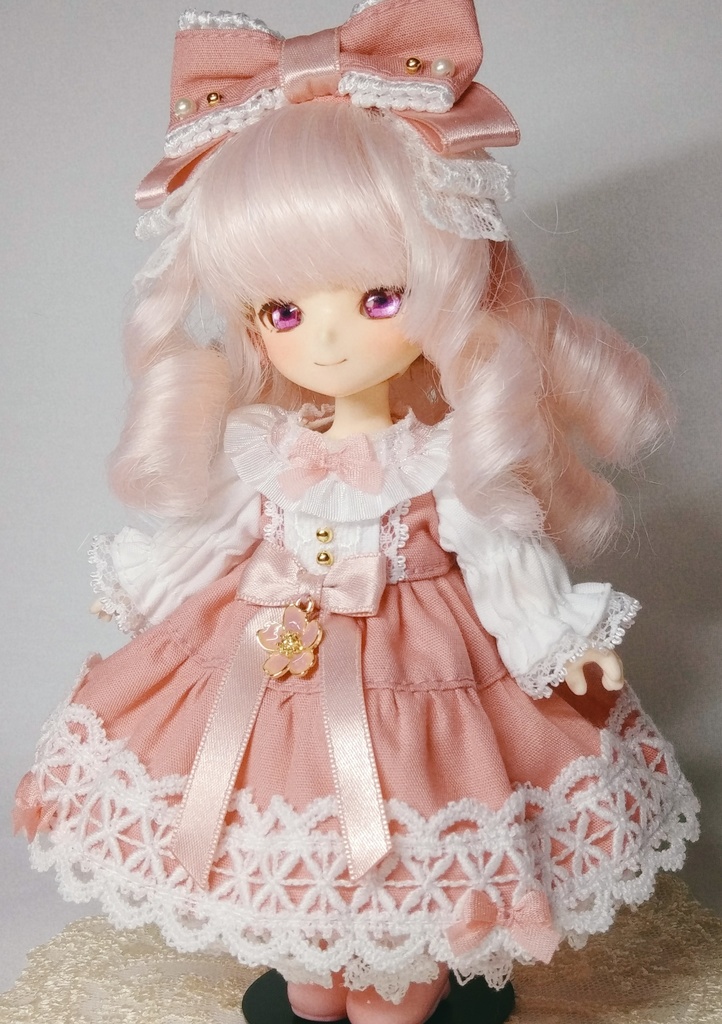 【受注商品】フラワーガーデンワンピース(サクラ)【1/12サイズ】