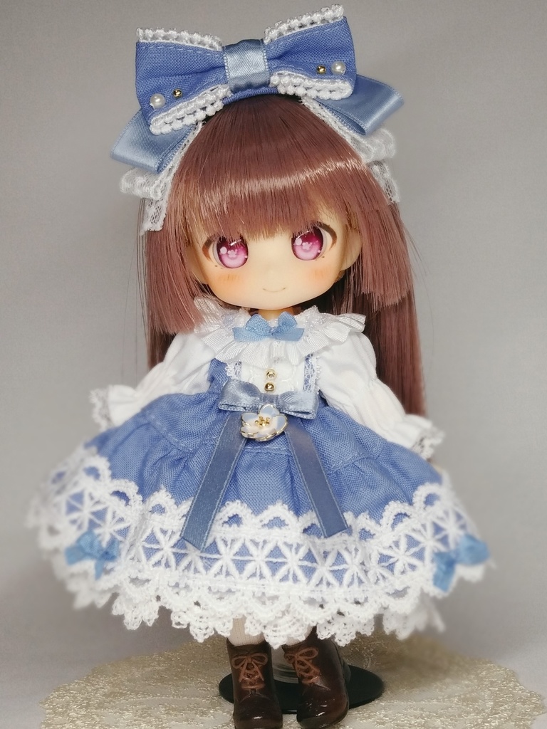 【受注商品】フラワーガーデンワンピース(ネモフィラ)【1/12サイズ】