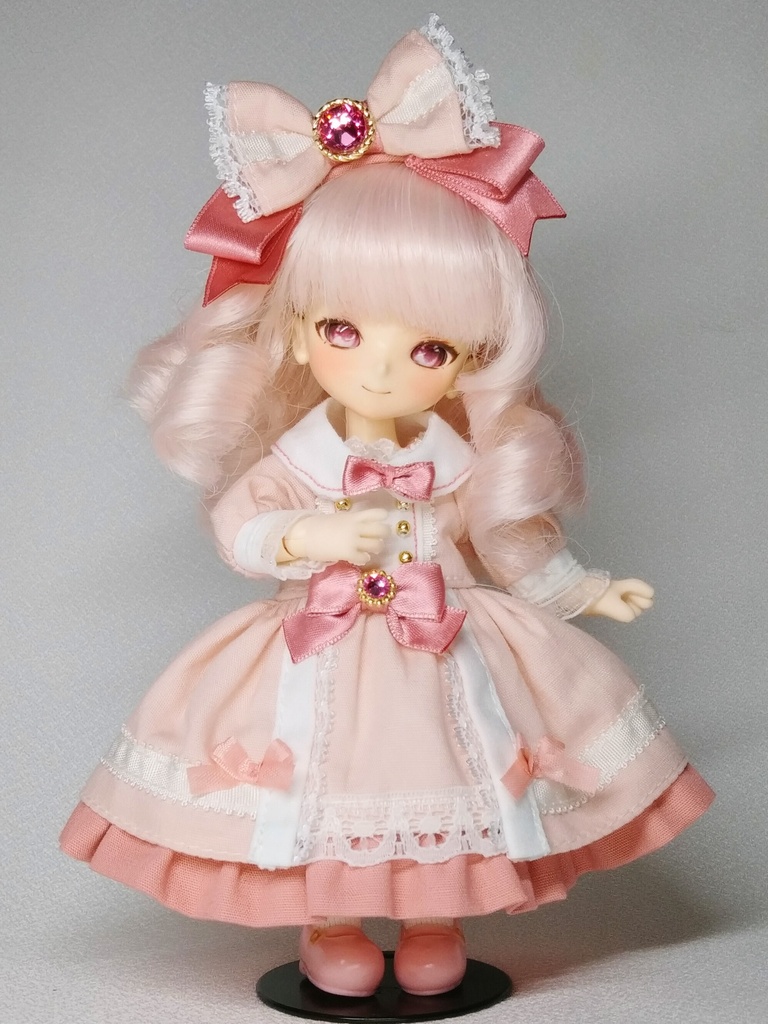 【受注商品】クラシカルセーラーワンピース(ピンク)