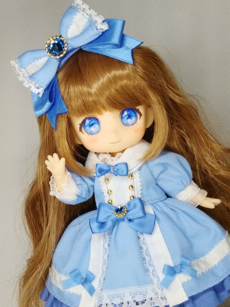 【受注商品】クラシカルセーラーワンピース(ブルー)