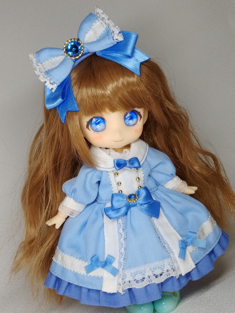 【受注商品】クラシカルセーラーワンピース(ブルー)