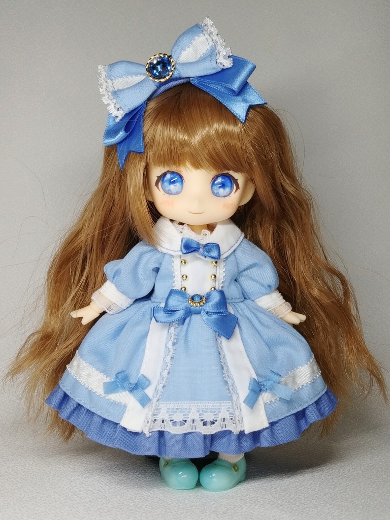 【受注商品】クラシカルセーラーワンピース(ブルー)