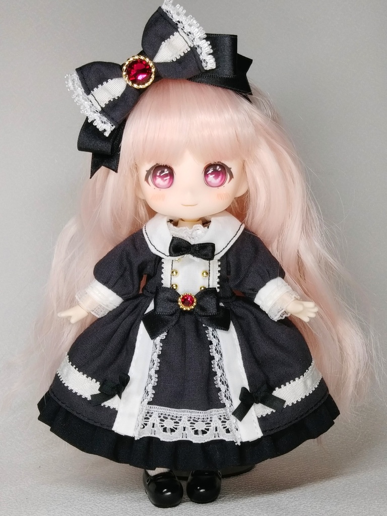 【受注商品】クラシカルセーラーワンピース(ダークグレー)