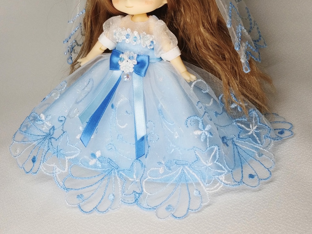 人魚姫の誓いウェディングドレス