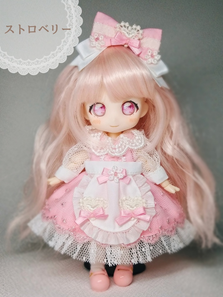 【即納商品】クリームソーダのエプロンドレス【1/12サイズ】