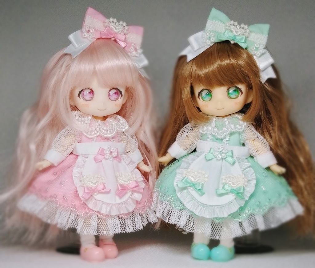 【即納商品】クリームソーダのエプロンドレス【1/12サイズ】