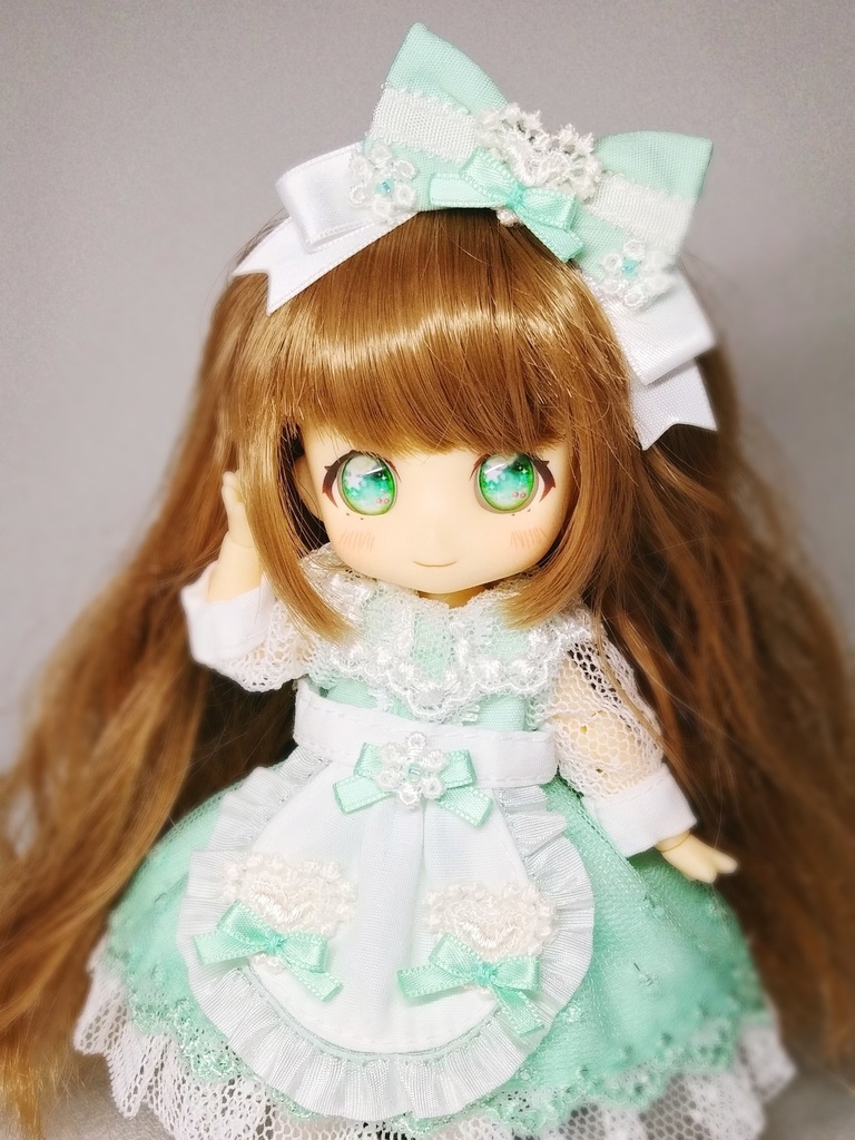 【即納商品】クリームソーダのエプロンドレス【1/12サイズ】