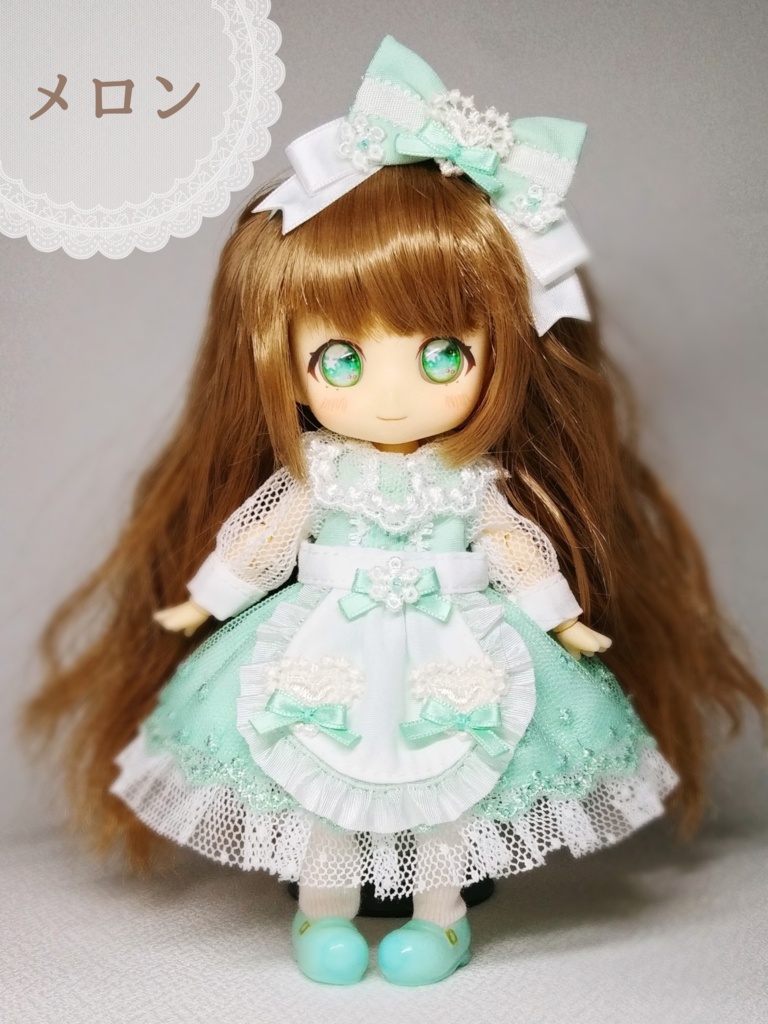 【即納商品】クリームソーダのエプロンドレス【1/12サイズ】