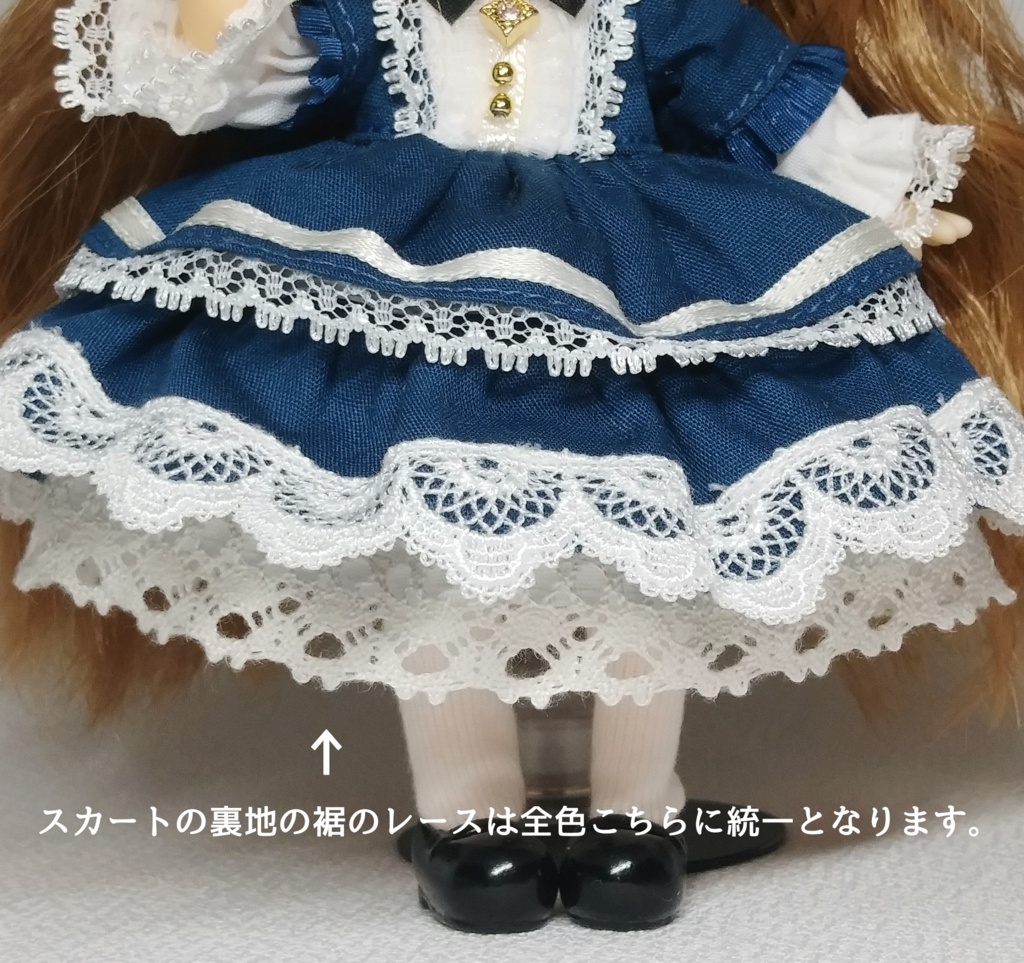 【受注商品】不思議の国のお茶会エプロンドレス【1/12サイズ】