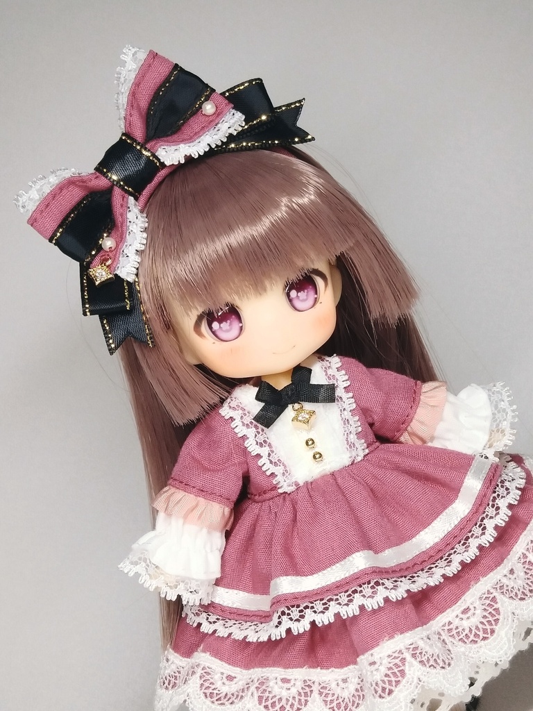 【受注商品】不思議の国のお茶会エプロンドレス【1/12サイズ】