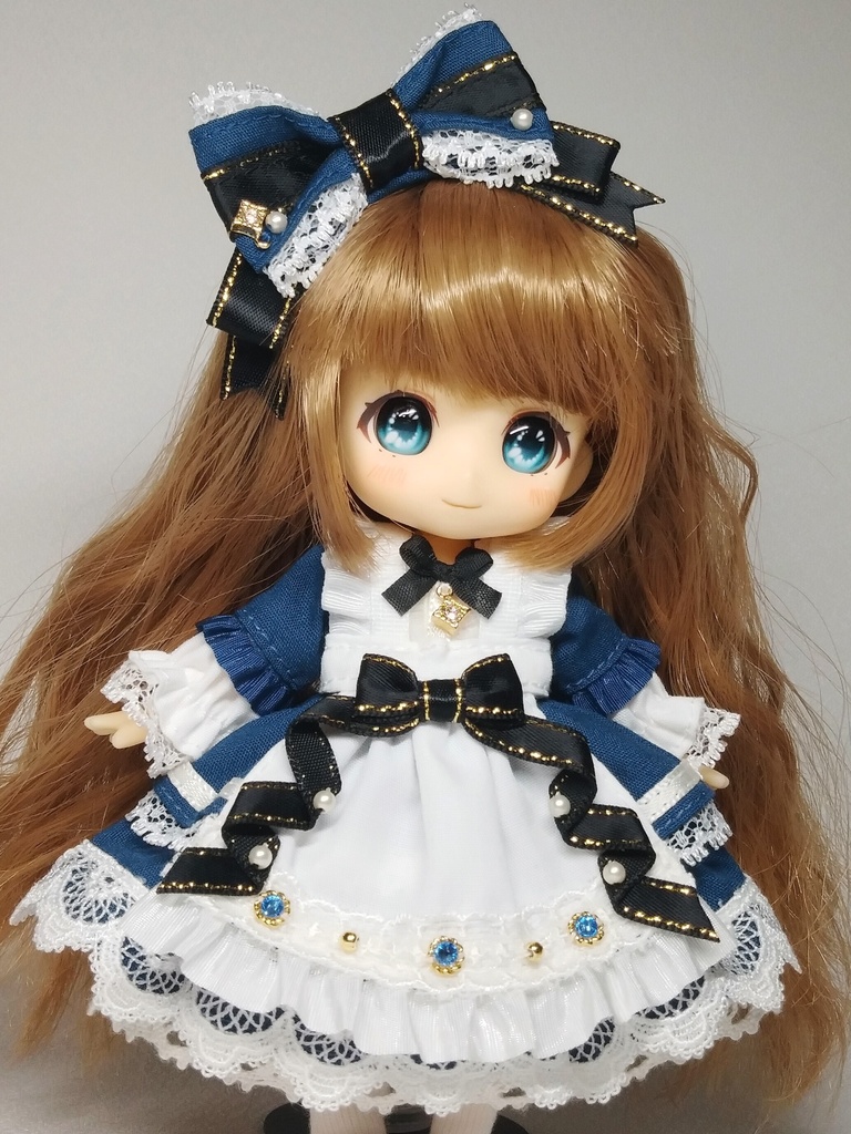 【受注商品】不思議の国のお茶会エプロンドレス【1/12サイズ】