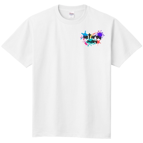 あおたろTシャツ（カラフルとあしあと）