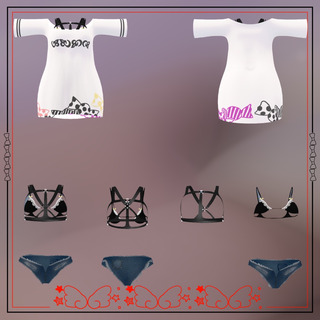 【VRChat】8アバター対応 だらだらお家コーディ