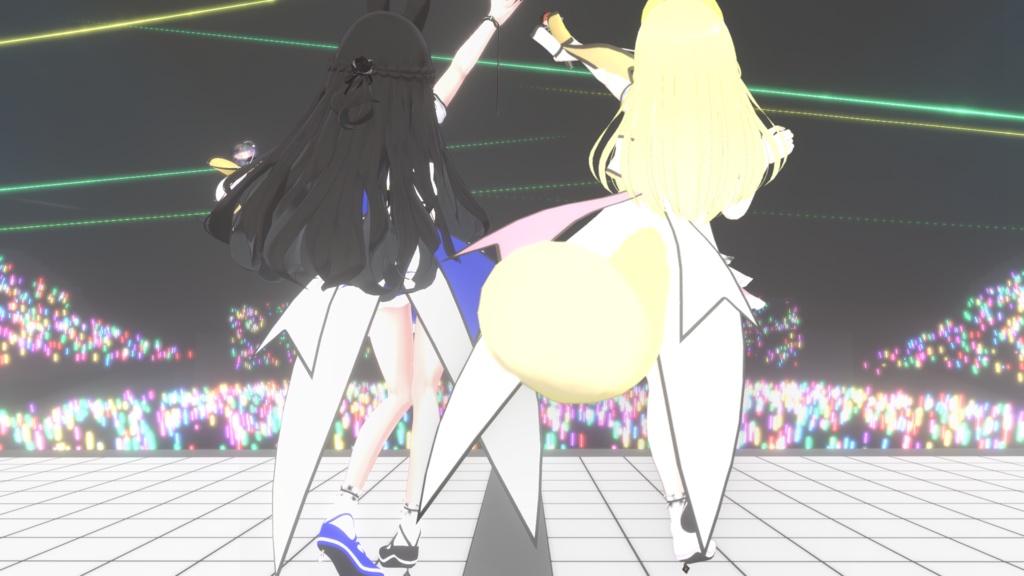 【VRChat】リーファ&ルーナリット専用 「アイドル衣装」