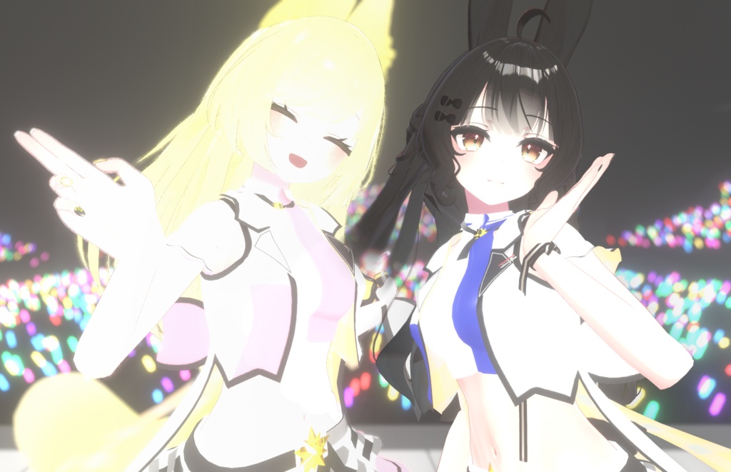 【VRChat】リーファ&ルーナリット専用 「アイドル衣装」