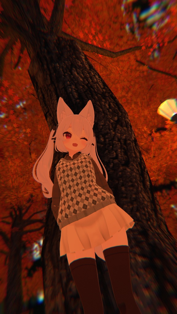 【VRChat】5アバター対応 秋涼散歩