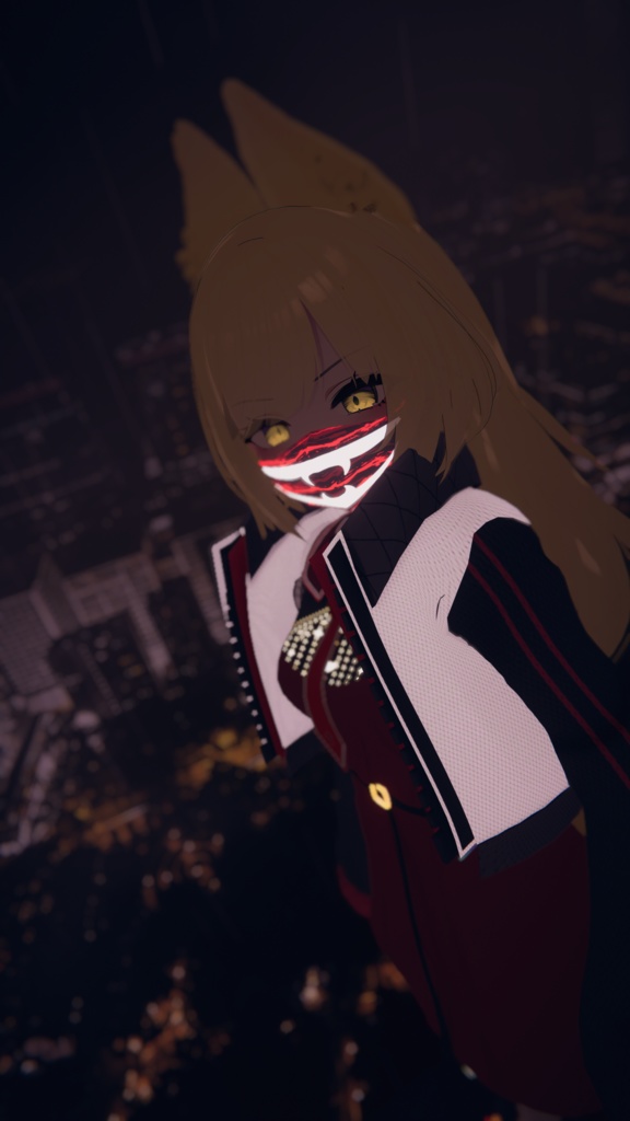 【VRChat】6アバター対応 「街ヴァンパイア」