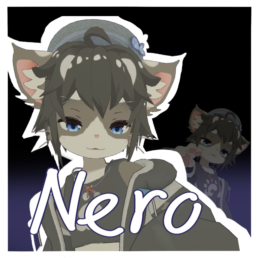 オリジナル3Dモデル「Nero」