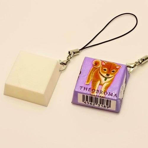 プラケース(ストラップ・3センチ角)