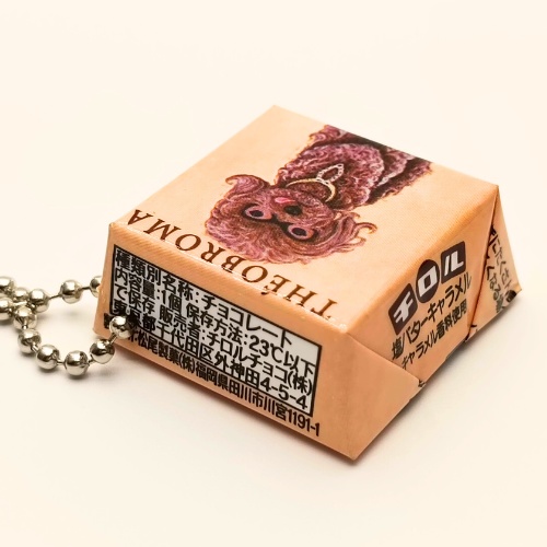 プラケース(ボールチェーン・3センチ角)