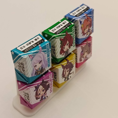 包み紙リメイク!プラケース(スタンド6個タイプ・2.5センチ角)