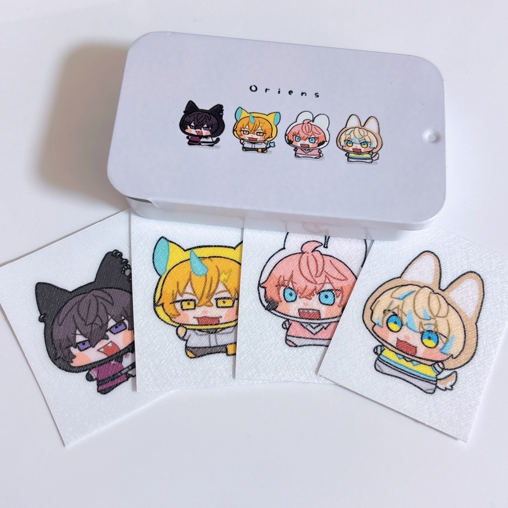 Oriens_メンタム缶(ハーフカットシール付き）