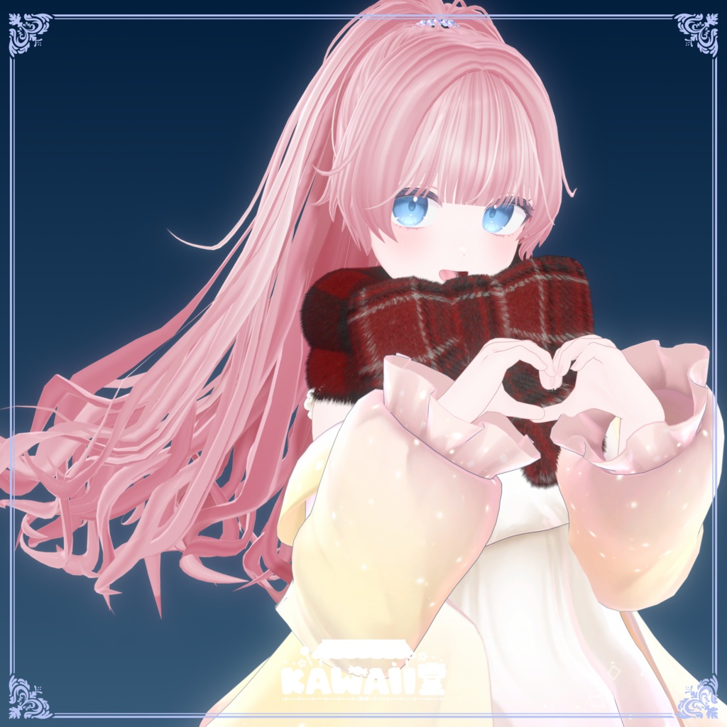 【PB対応】もふもふリボンマフラー【5種類】