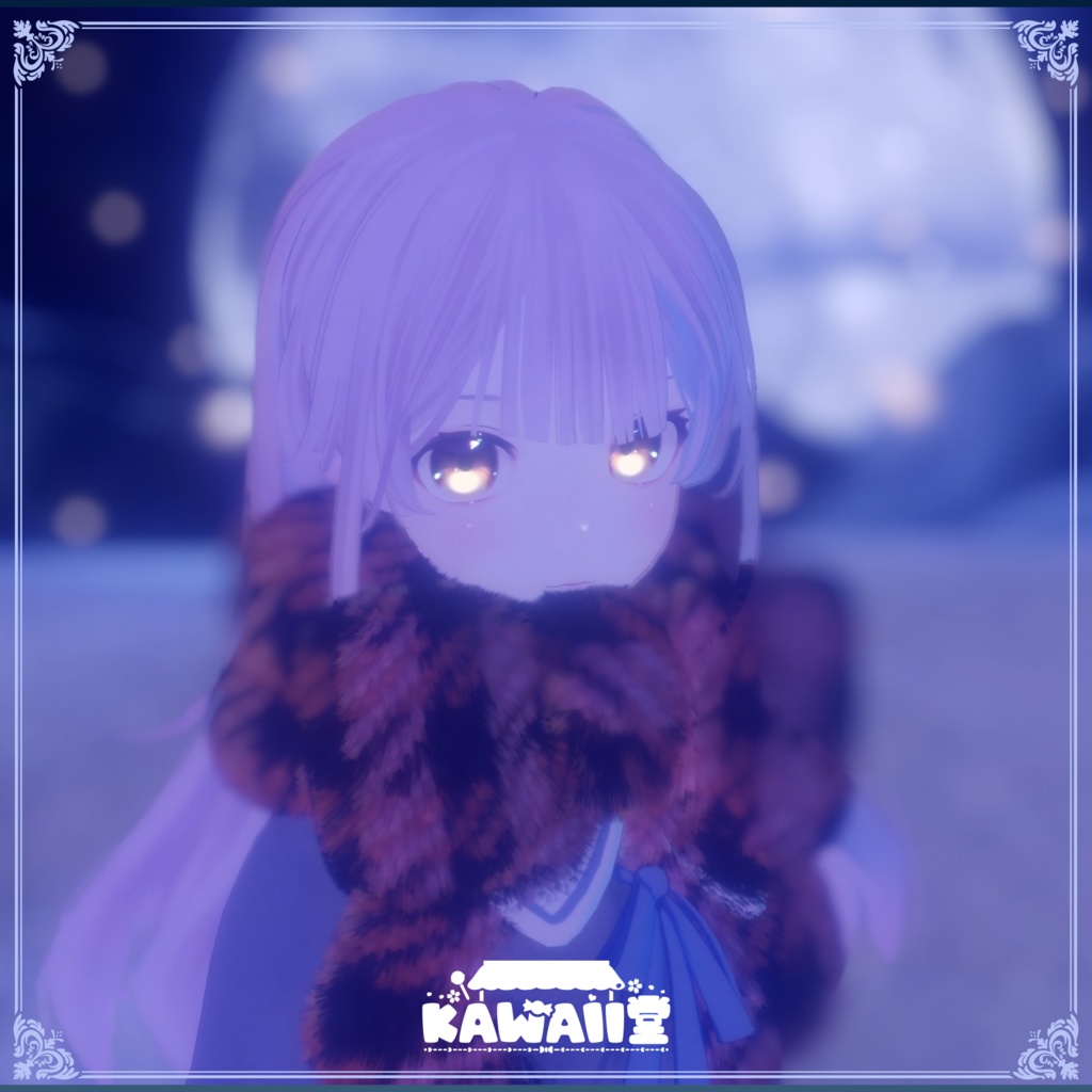 【PB対応】もふもふリボンマフラー【5種類】