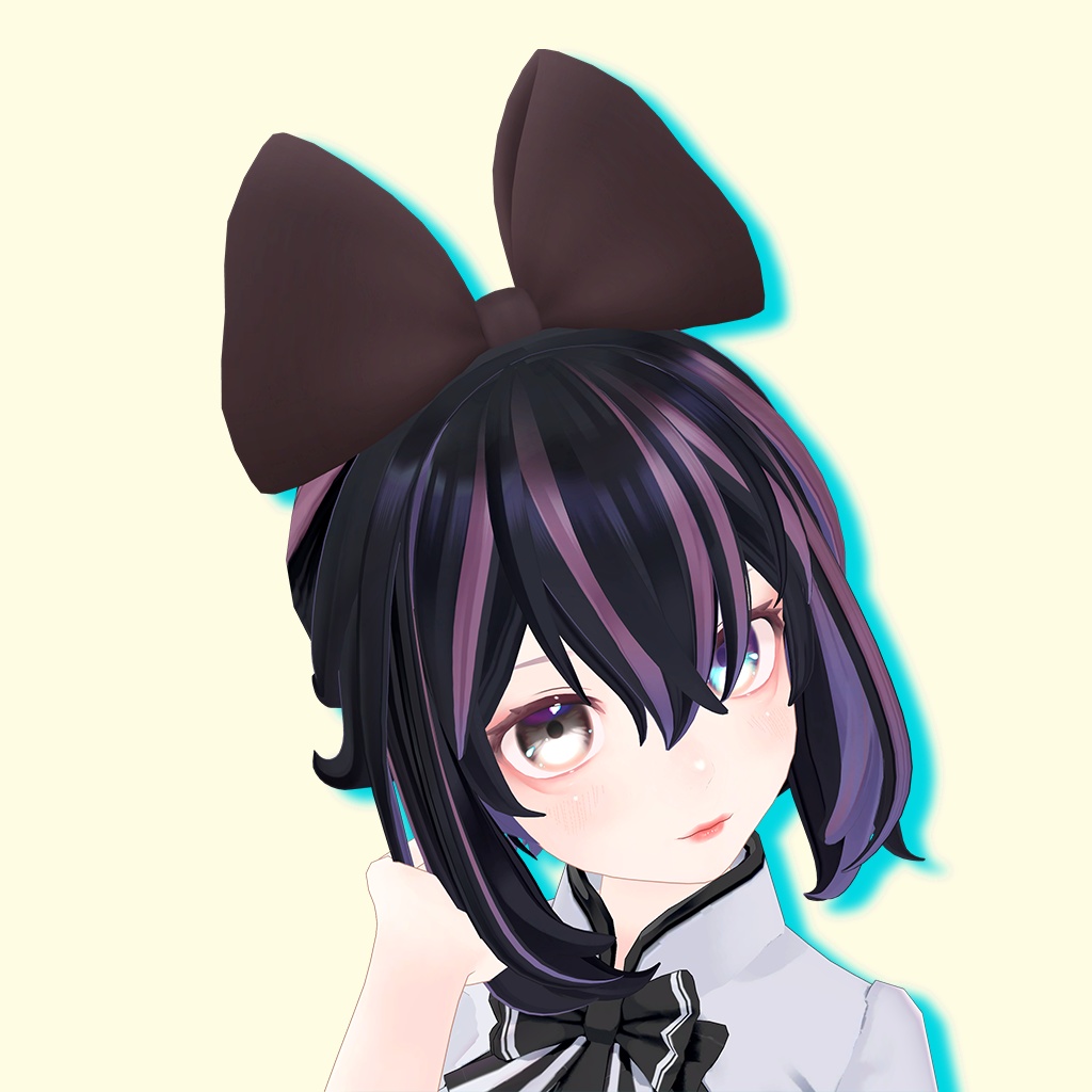 耳型リボン【PB】