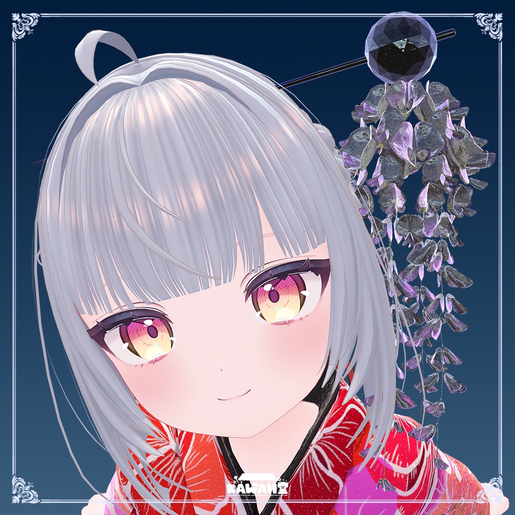 藤の花のかんざし【PB】【Particle付き】