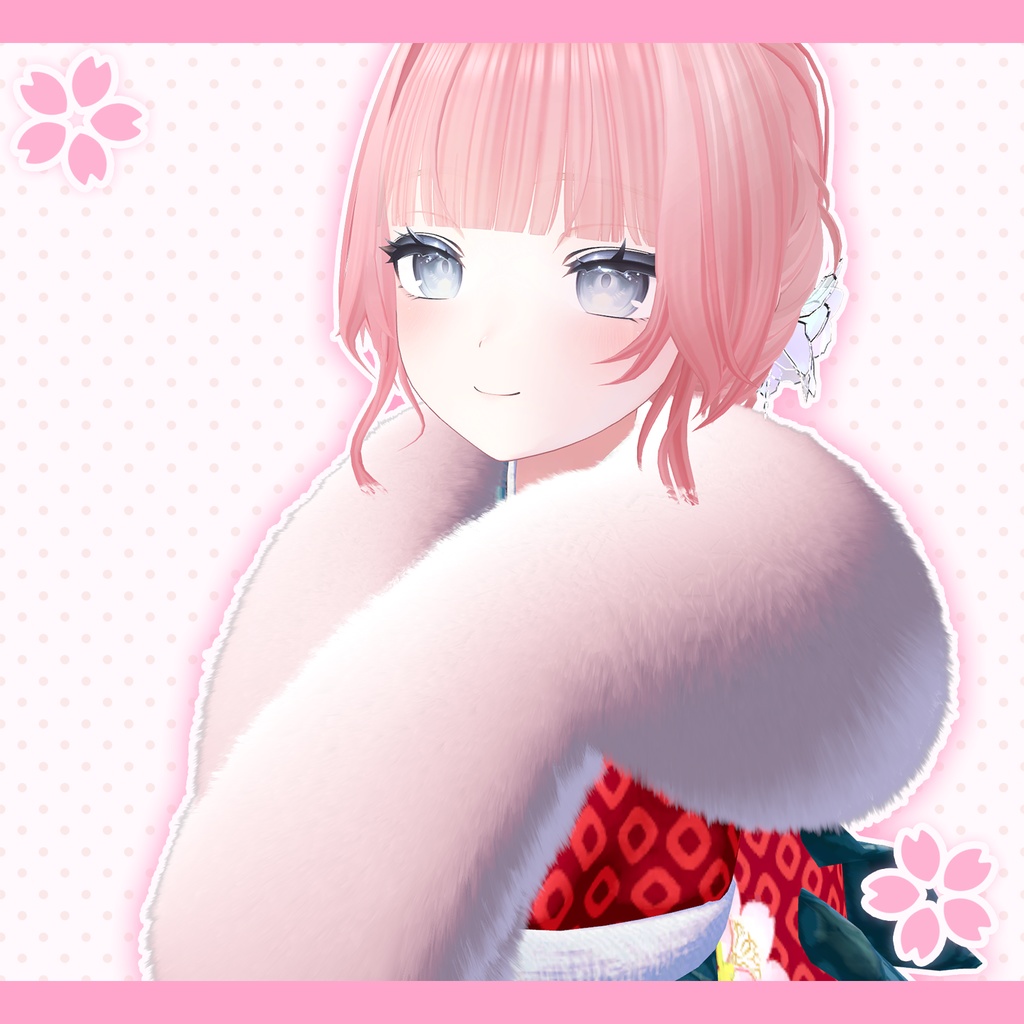 ふわもこショール