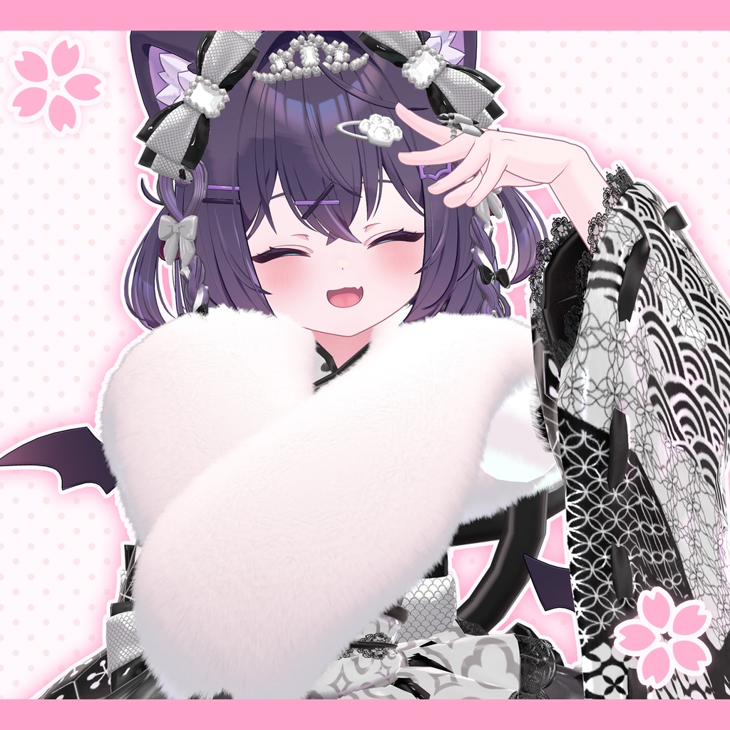 ふわもこショール