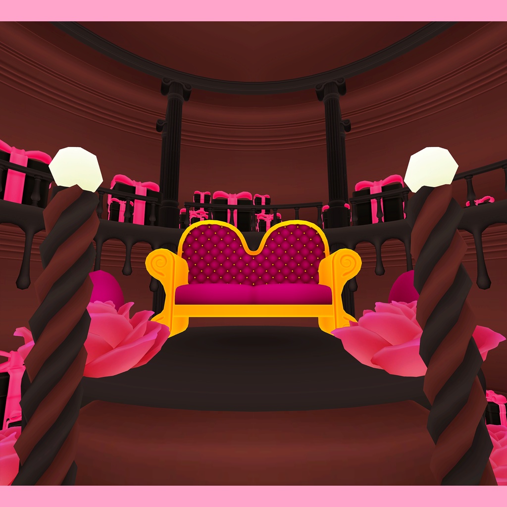 【VRC向けワールド】ChocolateCakeWorld