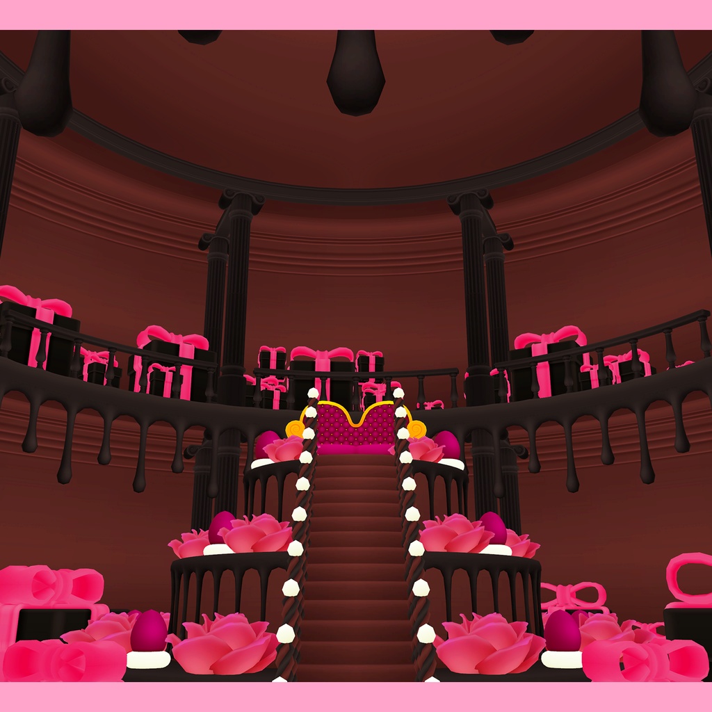 【VRC向けワールド】ChocolateCakeWorld