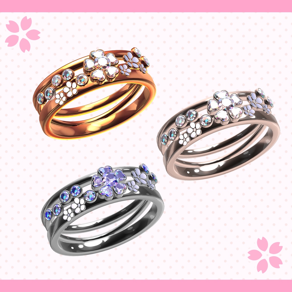 さくらリング【3種類】