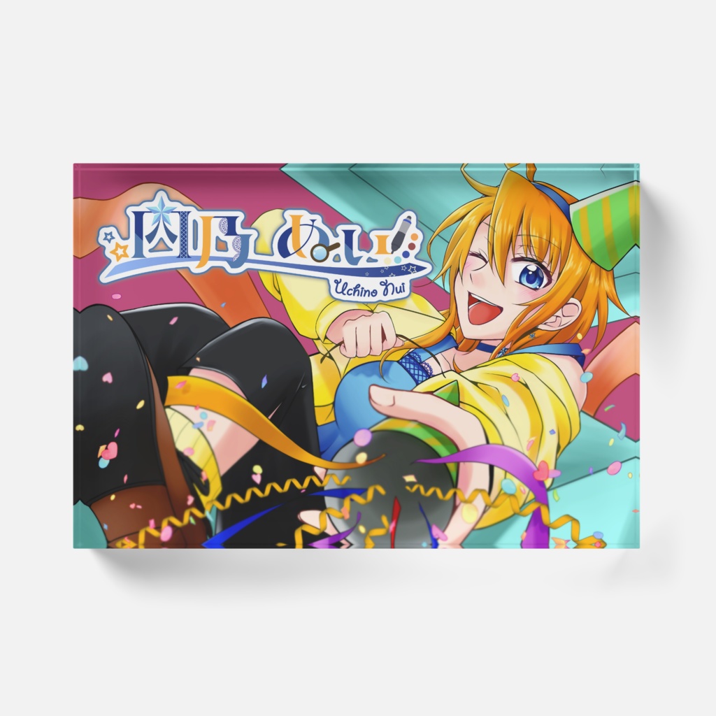内乃ぬい誕生日記念グッズ🧡アクリルブロック