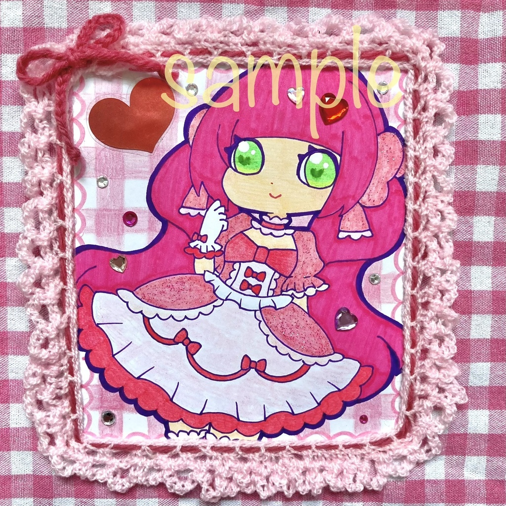 🍓ミニ色紙イラストオーダー🎀