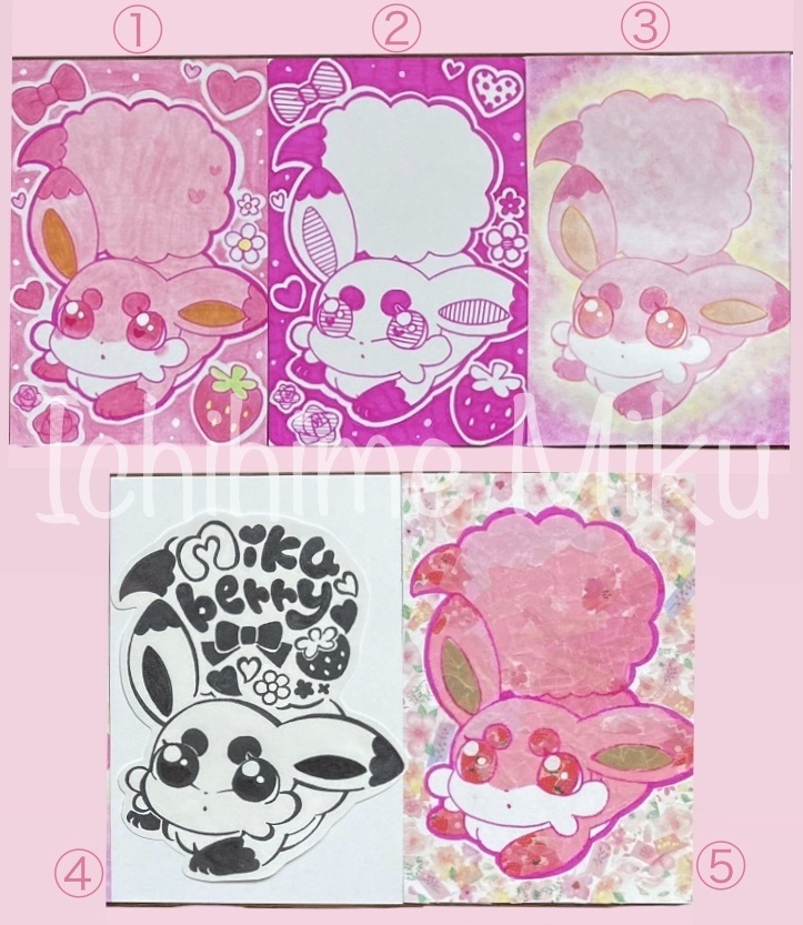 🌹ポストカードイラストオーダー🦋