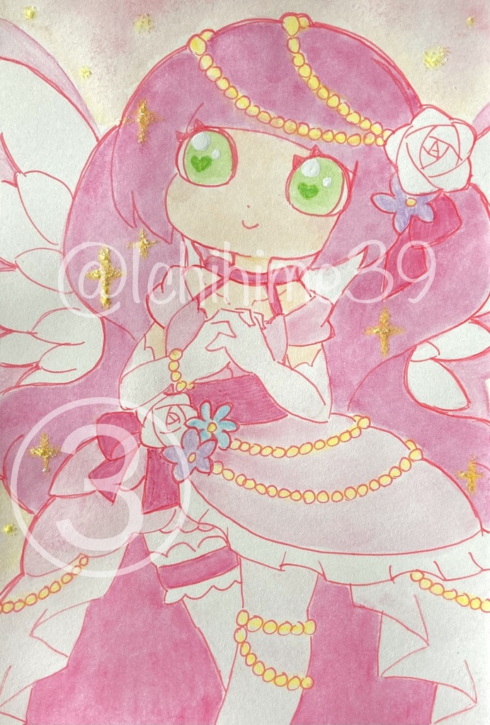 🌹ポストカードイラストオーダー🦋