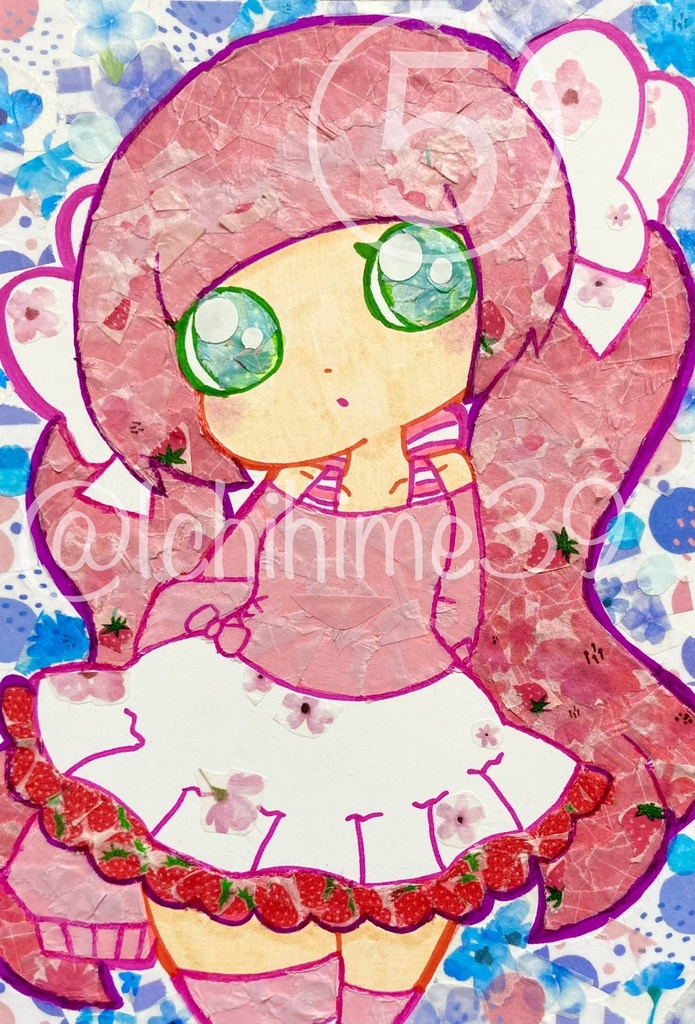 🌹ポストカードイラストオーダー🦋