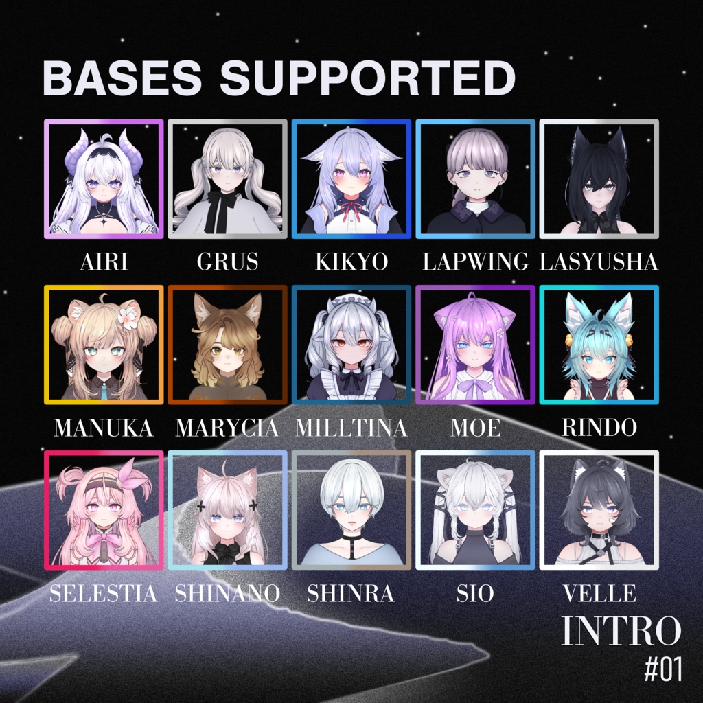 💎 The Concrete Dangle Earring 【FREE / GRATIS / 無料配布 / 무료 배포】